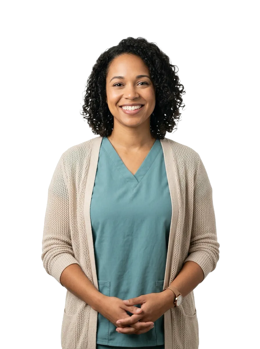 Professional portrait of Emma R. Whitfield, Occupational Therapist.